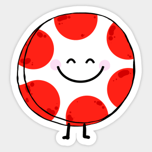 Peppermint candy Sticker